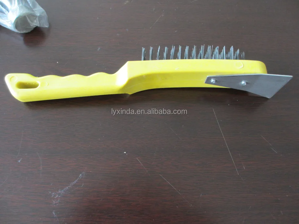 factory  plastic brass steel wire brush with good price