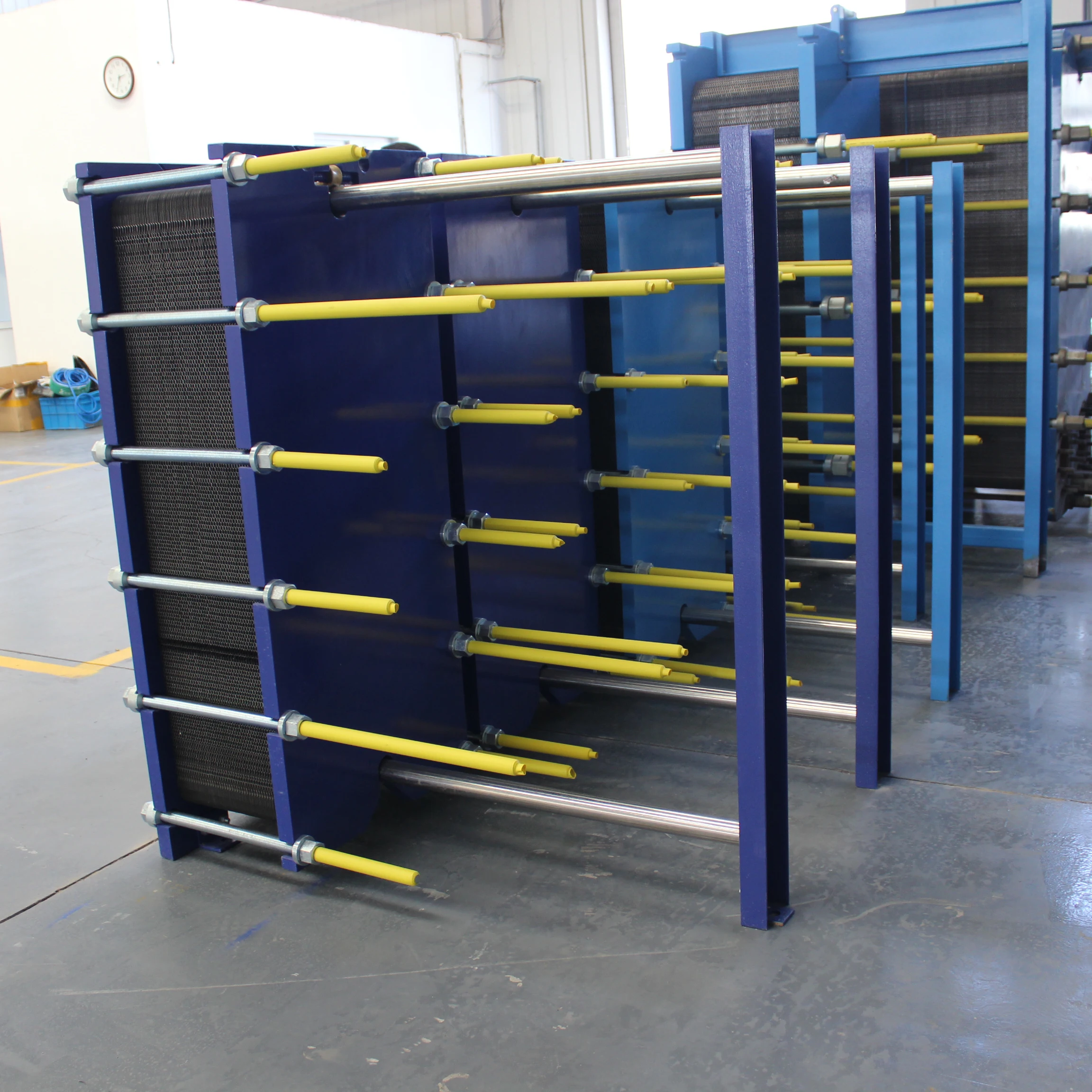 Hastelloy plate heat exchanger for Sodium Hydroxide NaOH