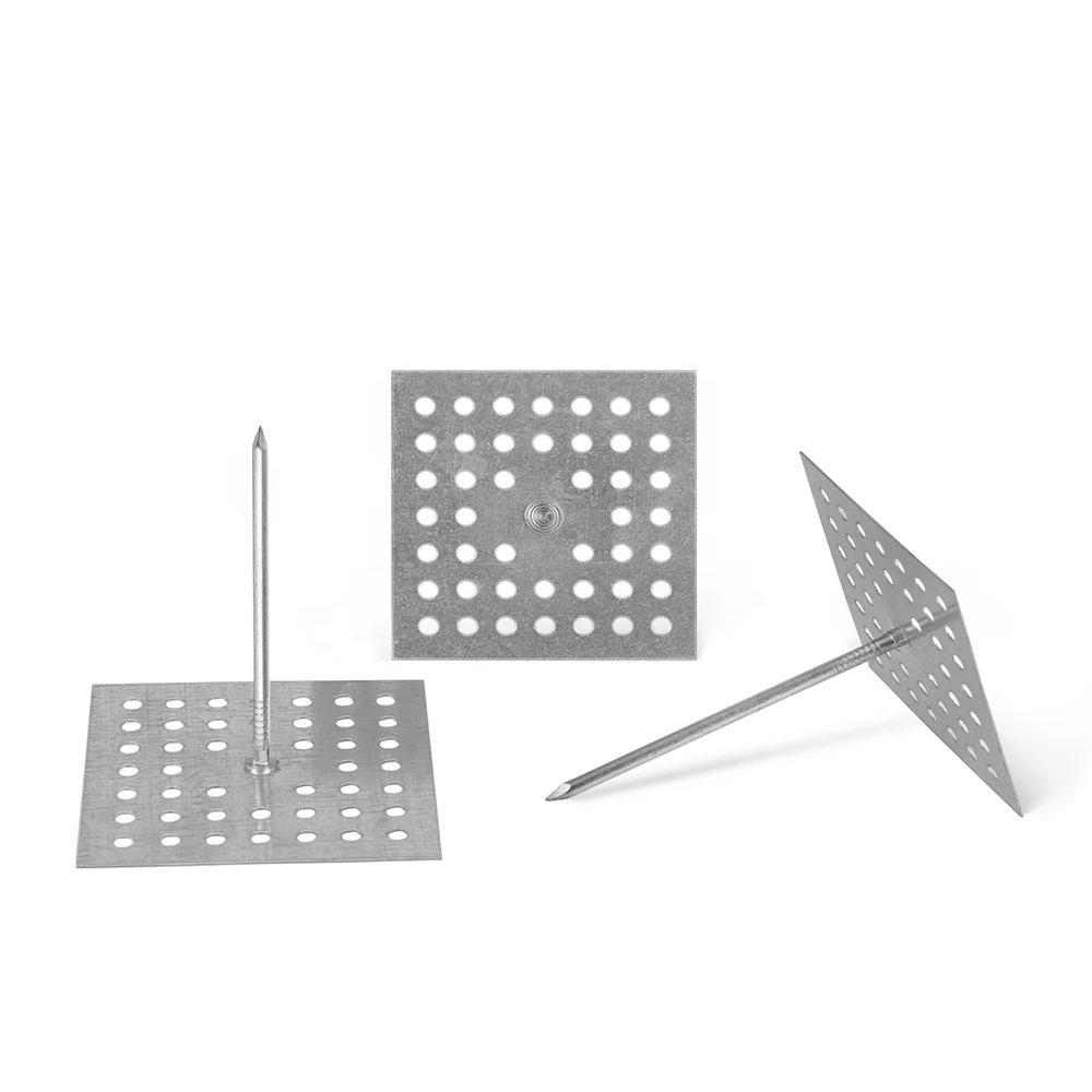 Industry System Self Adhesive Perforated Base Insulation Pins