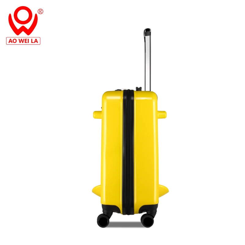 
Hard Shell Children Toy 4 Wheel Suitcase,Kids Ride On Suitcase 