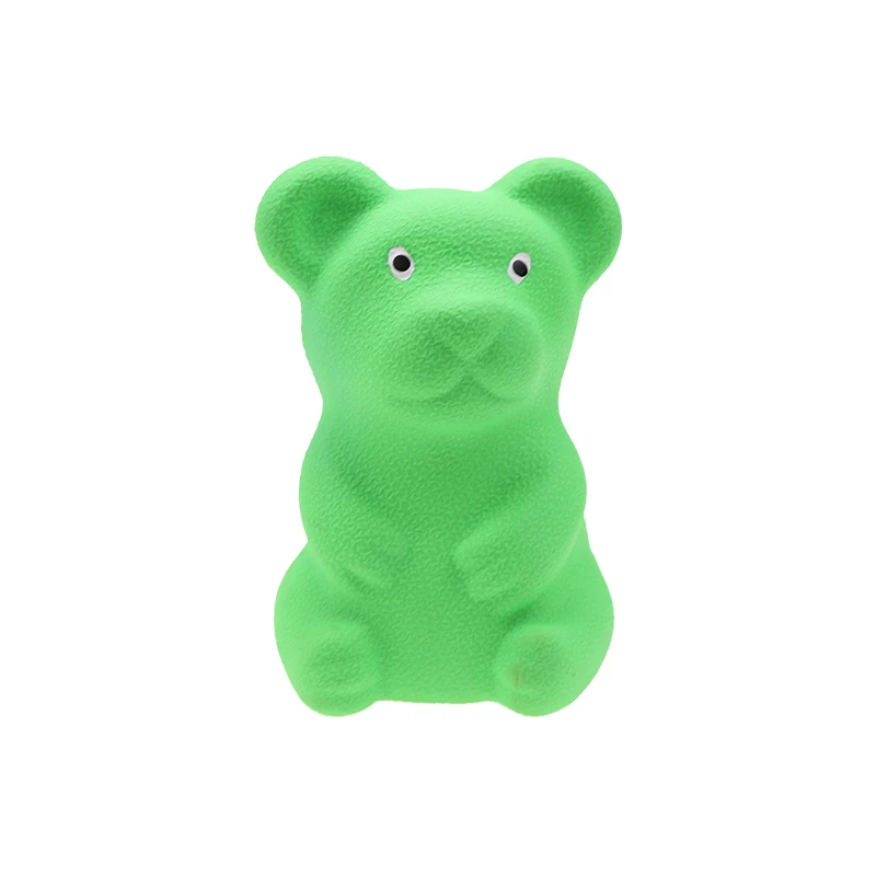 
Squeaky rubber dog toy Cute Bear Rubber Toy Manufacturer Customized 70% Rubber Content with Safety Inspection Food Grade 