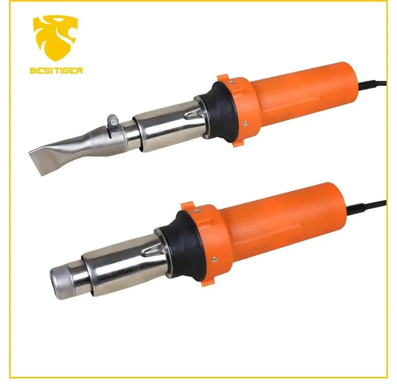 Hot selling portable hot air heating wedge gun welding machine for plastic HDPE/PVC/PE/PP geomembrane  welder portable gun