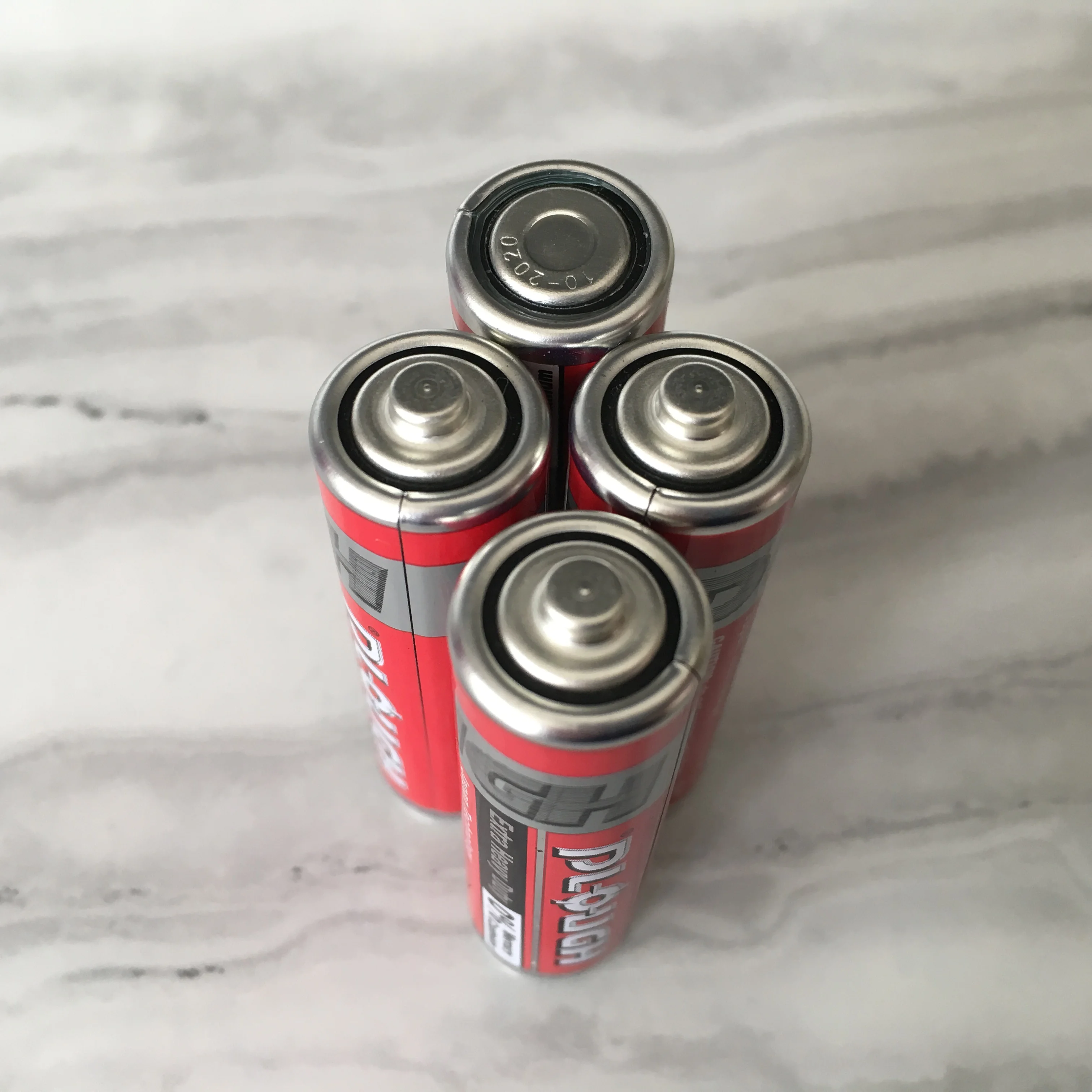 Zinc Carbon Battery AA R6 UM3 Metal Jacket