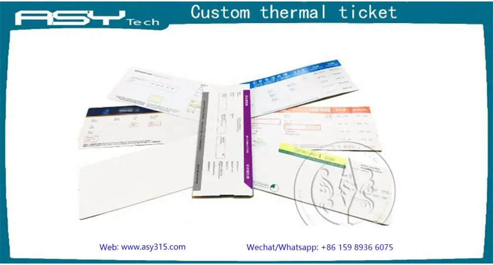 
Factory Custom Best Quality Entrance Tickets For Sight Seeing 