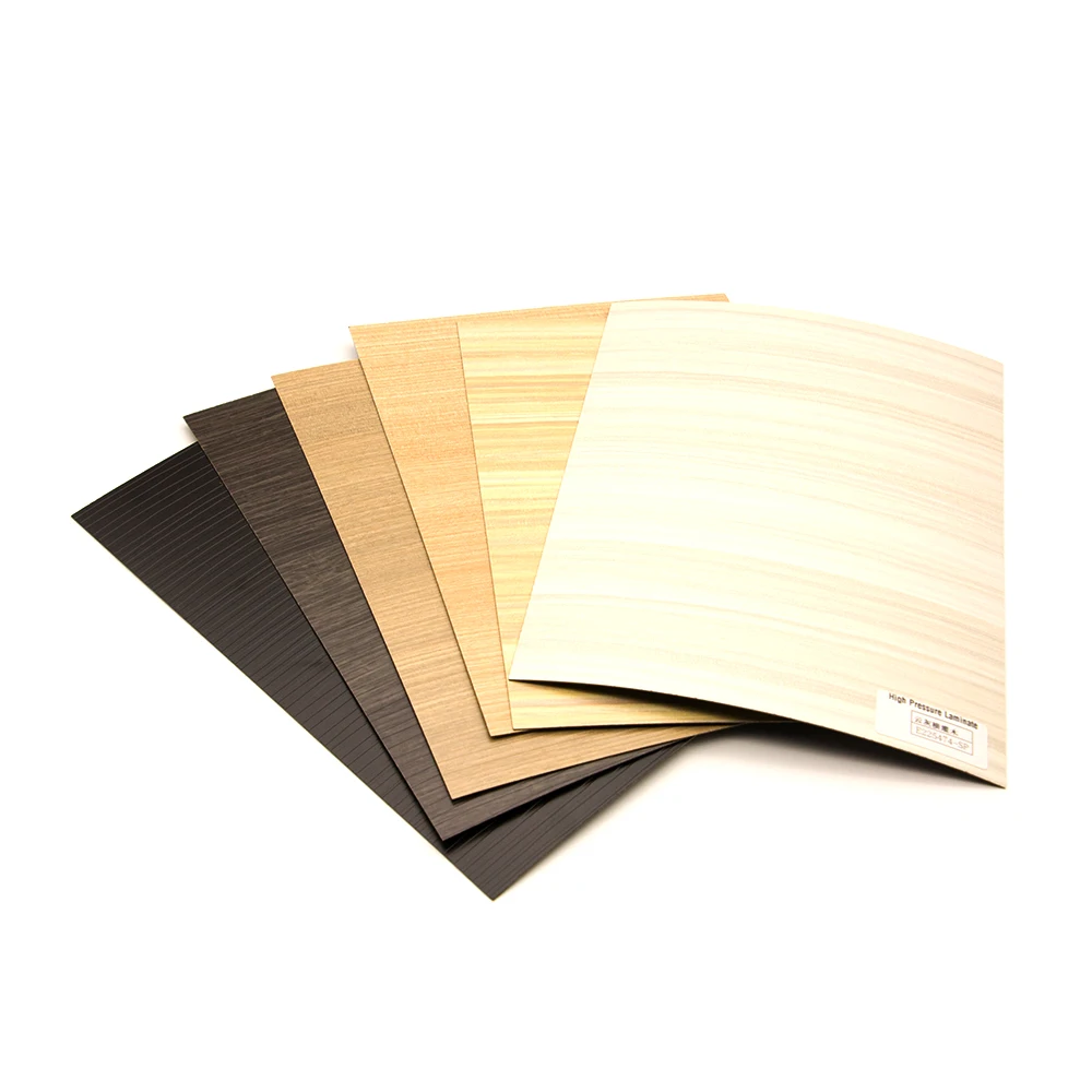 Decorative High-Pressure lamination sheet flexible formica Furniture panel Laminate Sheet hpl synchronize board for facade