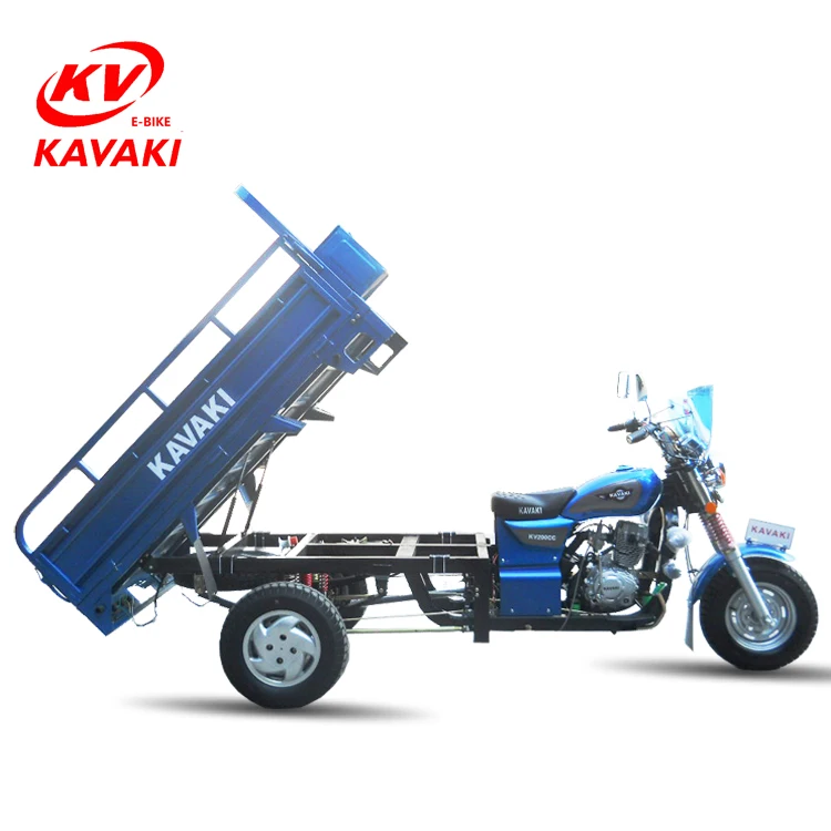 Customized dump cargo motor tricycle tok de moto gasoline 110cc 150cc 175cc 200cc