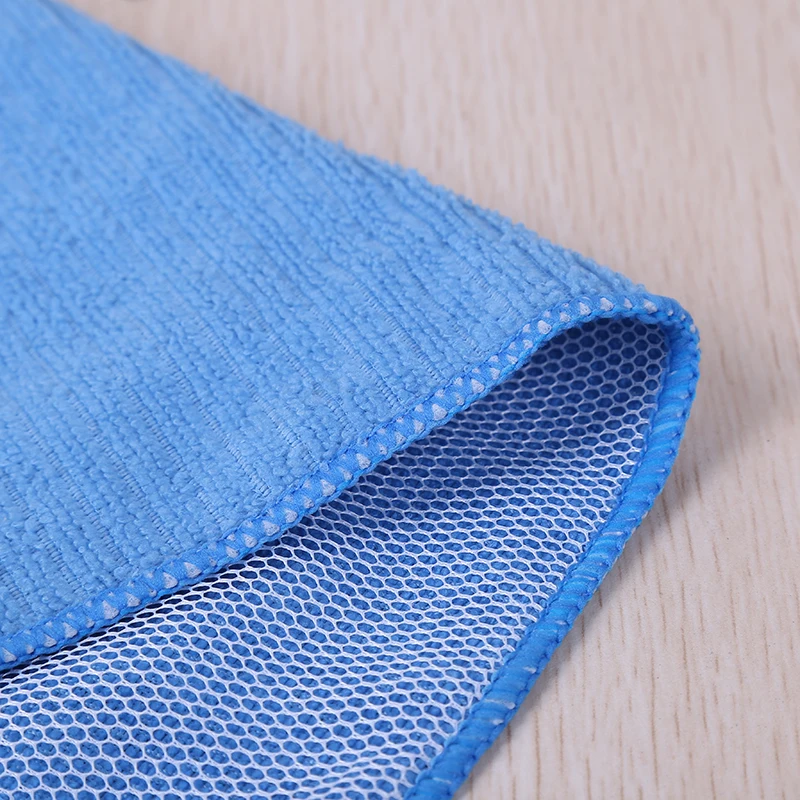 
Detail microfiber tea towel stripes weave dish wash kitchen clean cloth 