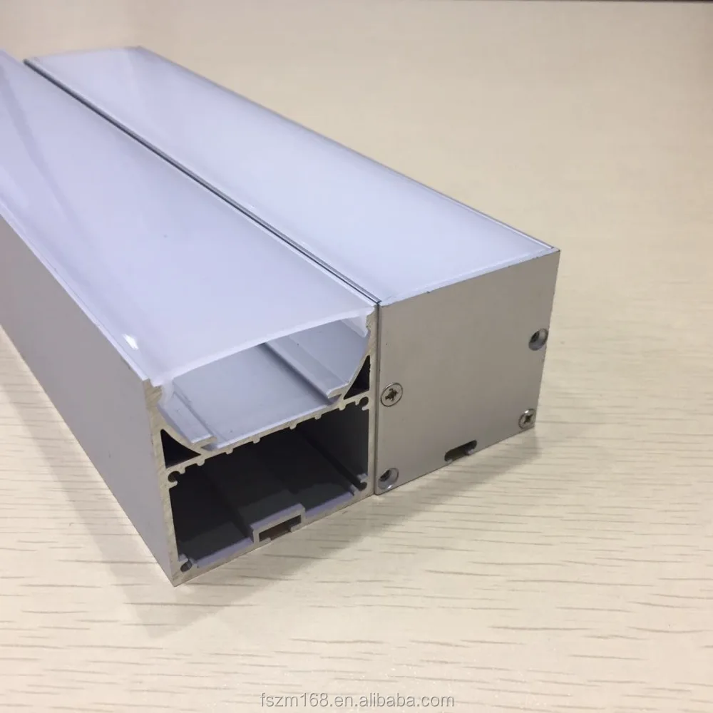 50*50mm Easy assemble aluminum led strip light profile/channel track/housing/mounting profile/shapes/linear