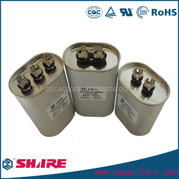 Графен Конденсатор CBB65 AC Начиная колонке Нефти Конденсатор