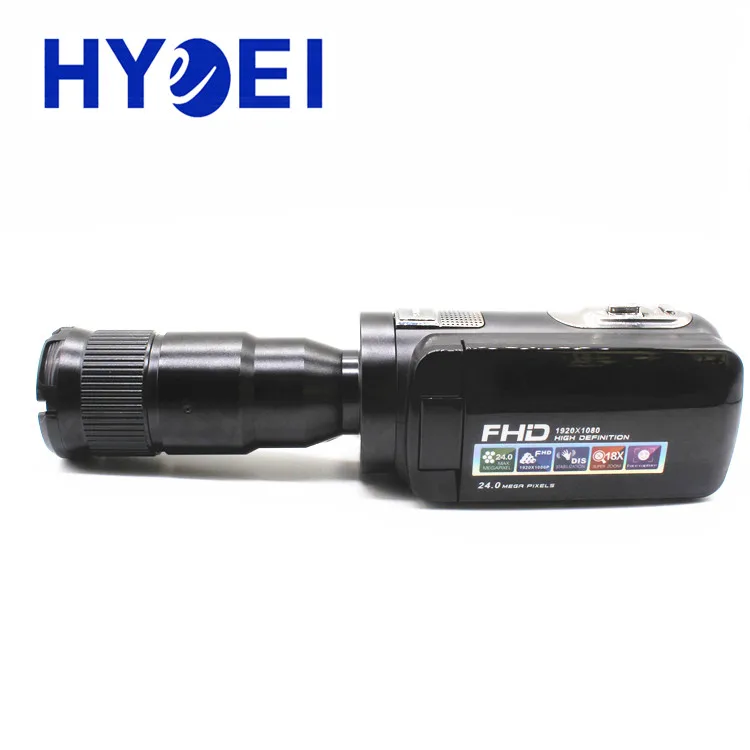 HDD/Flash Memory Media Type and 10X-20x Optical Zoom police worn body camera