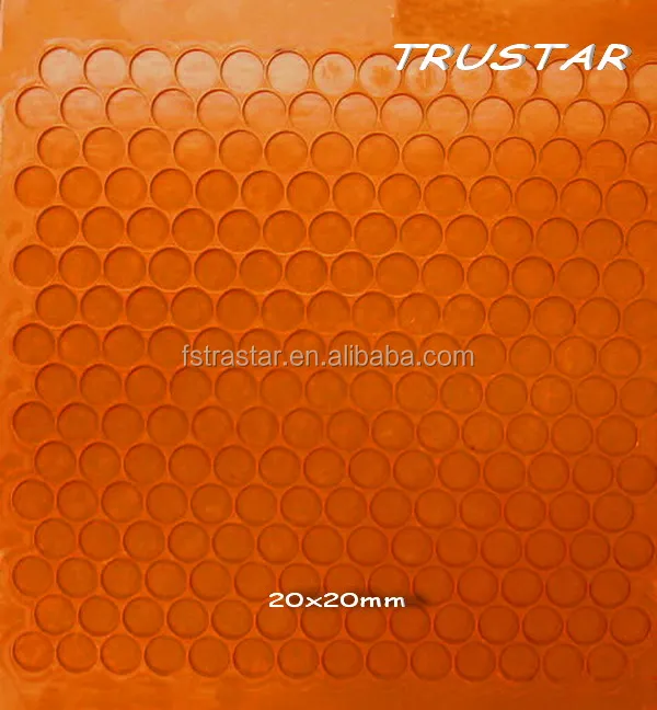 Square Mosaic Tile Grids Hot sale Plastic Mosaic Mounting Grid Refractory Brick for Glass and Ceramics Colors Pigments for Glass