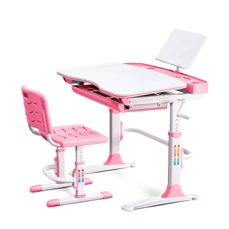 T9P Height adjustable study foldable table chair sets