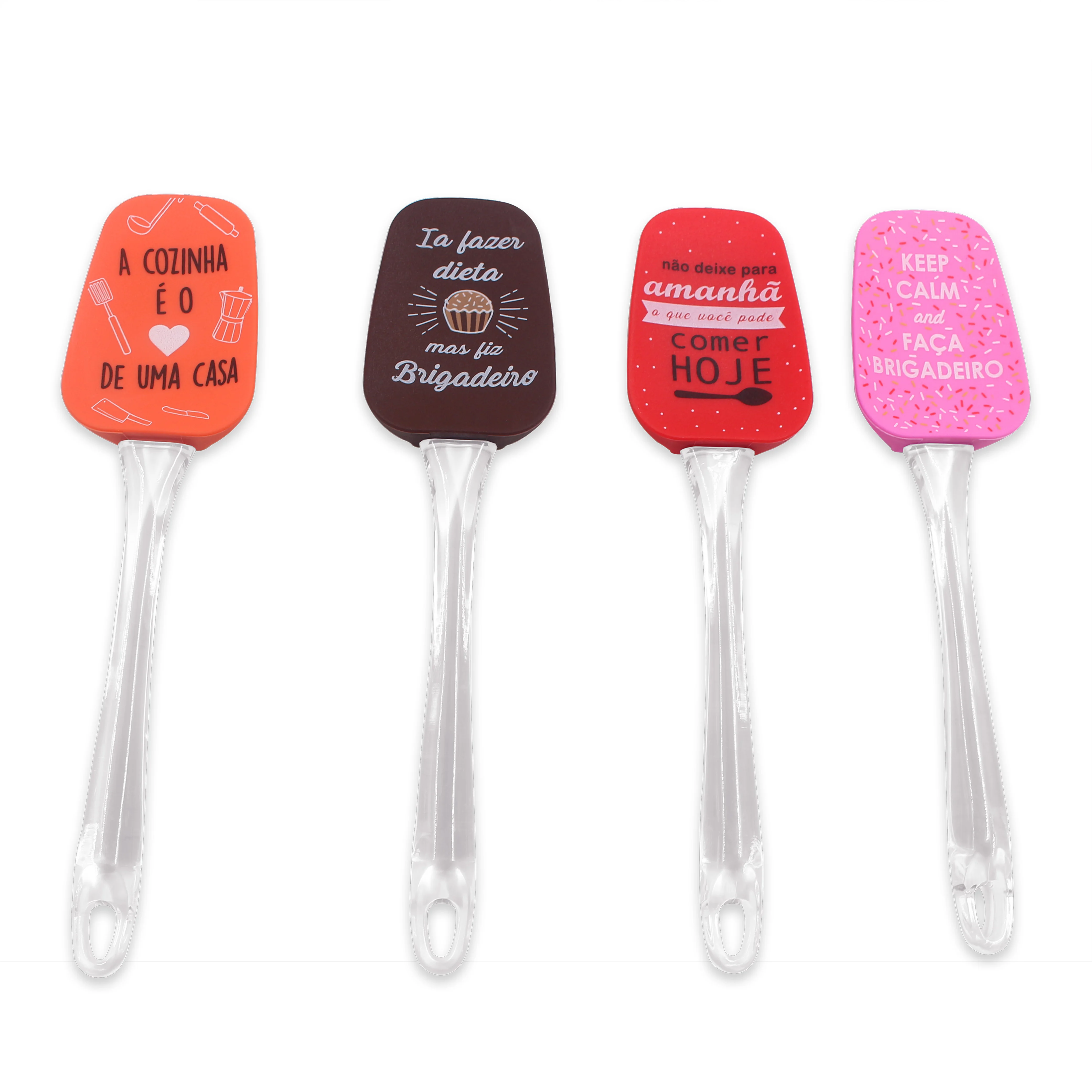 
 Хит продаж, кухонный силиконовый шпатель нового дизайна  