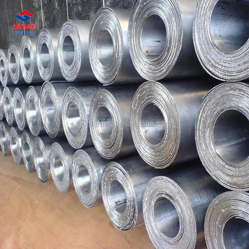 High Pb Equivalent Lead Acid Battery Sheet Plate For X Ray Scan Room