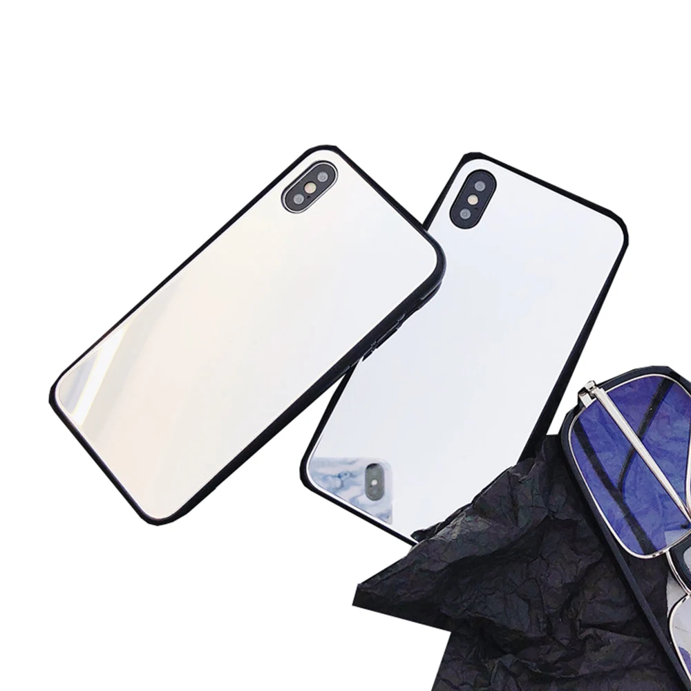 Изящные зеркало дизайн ТПУ аксессуары для мобильного телефона