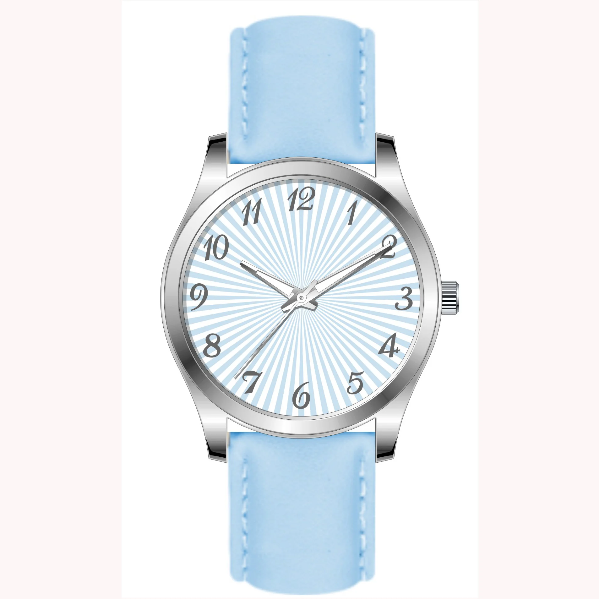 
2019 Color changing watch dial strap ion plating gold alloy wristwatch 