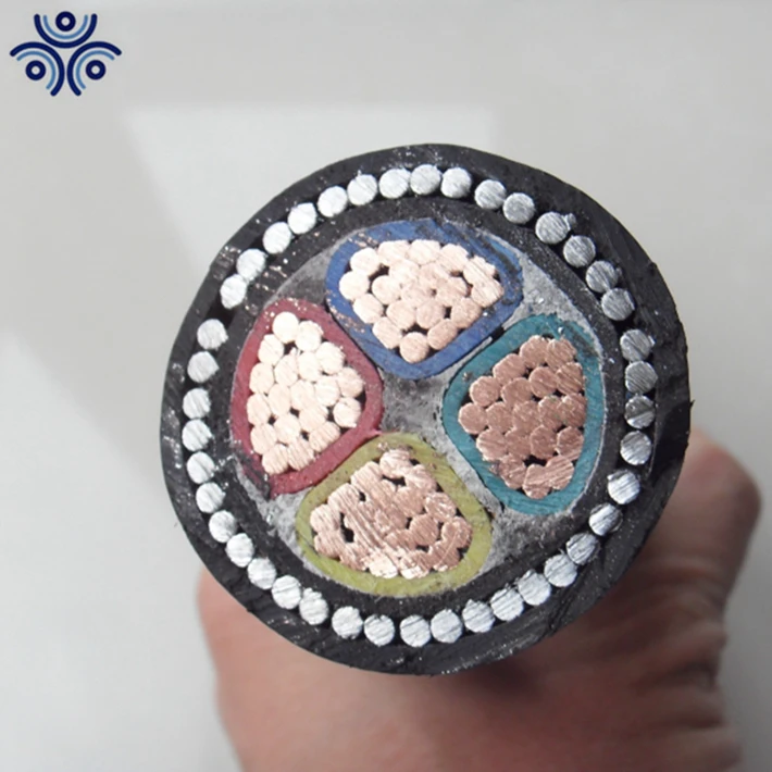 Low Voltage Steel Wire Armored 150MM2 Power Cable