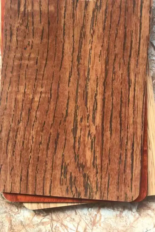 3d  PET wood effect film for aluminium profile vacuum heat transfer