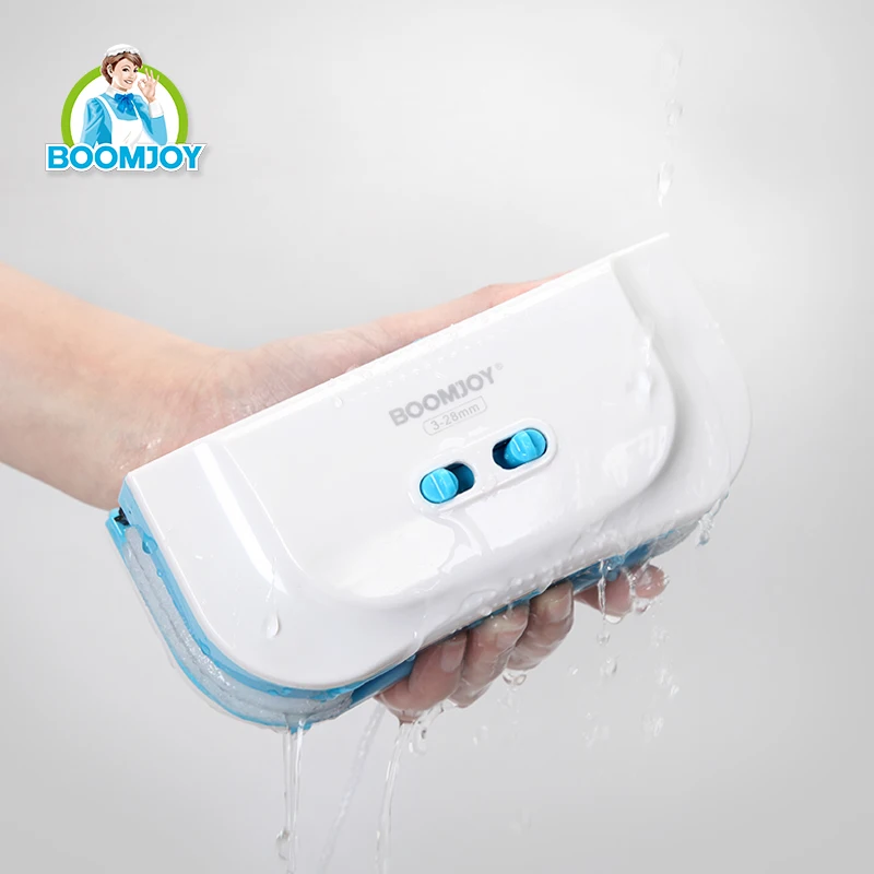 double sided magnetic lock for door window cleaner