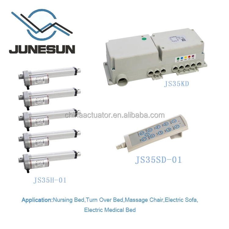 linear actuator 2000n 1500n linear actuator used in solar tracking system-JS35H01