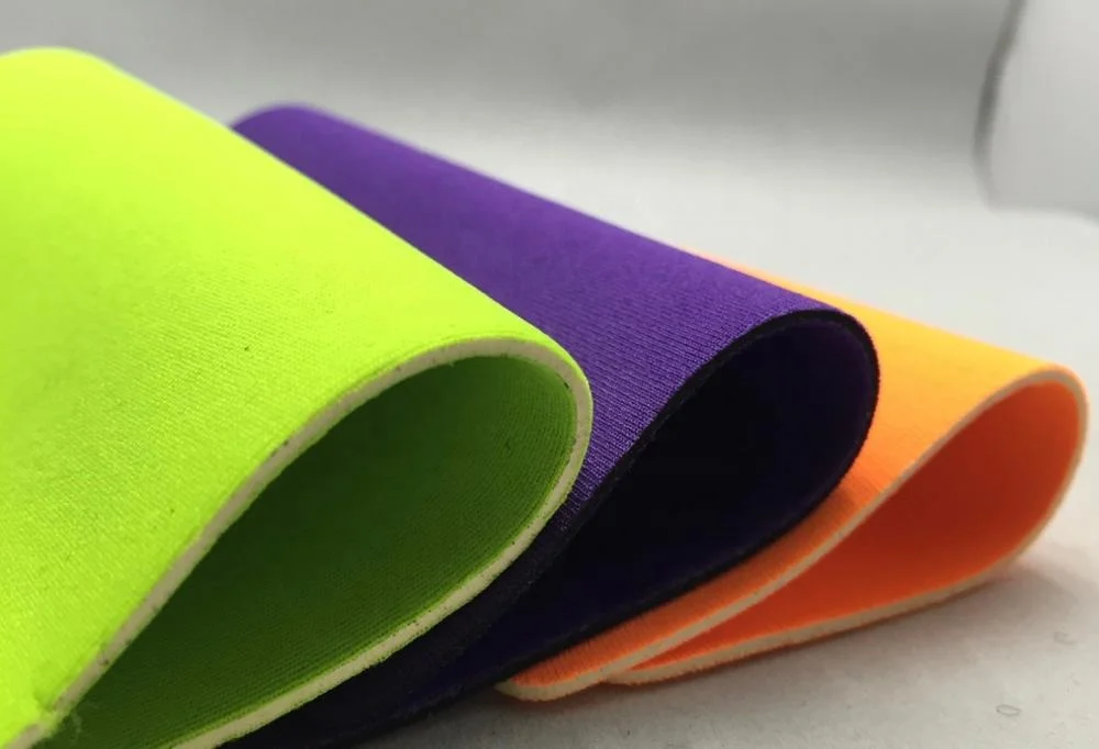 Free Sample Custom Printed 3mm Super Stretch Neoprene Rubber Sheet Fabric Meter for Clothing Wholesale