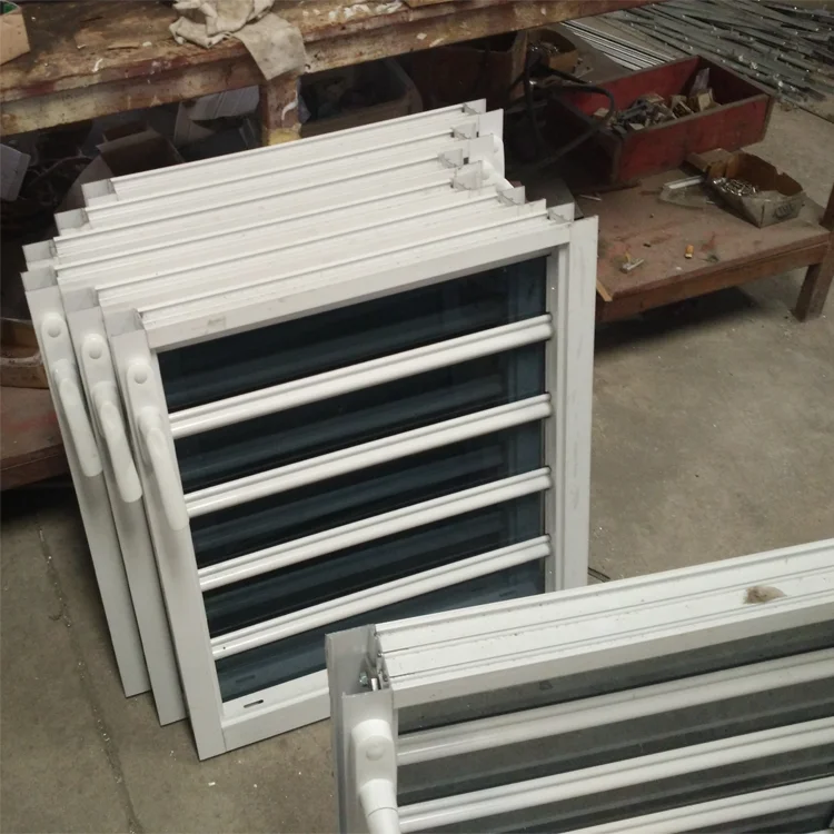 Modern home design, safety blinds, aluminum glass windows