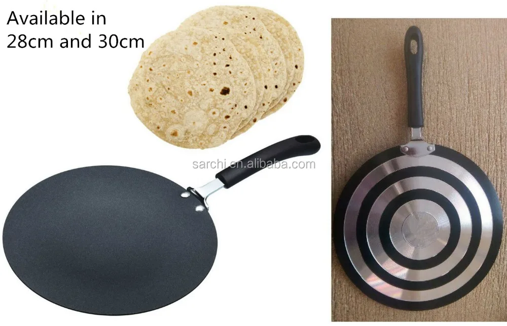 Non stick Indian Aluminum TAWA pan