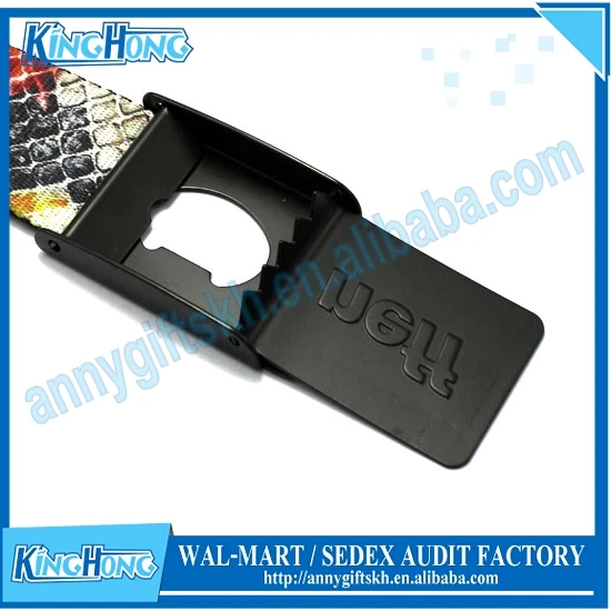 GRS SEDEX 4P Factory Customize Widely use rectangular metal bottle opener design parts Belt buckle metal bag buckle