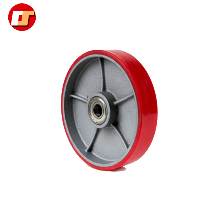 High Quality Polyurethane Wheel with Aluminum Center
