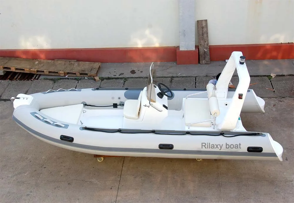 8 Person Hypalon Inflatable Rowing Boat