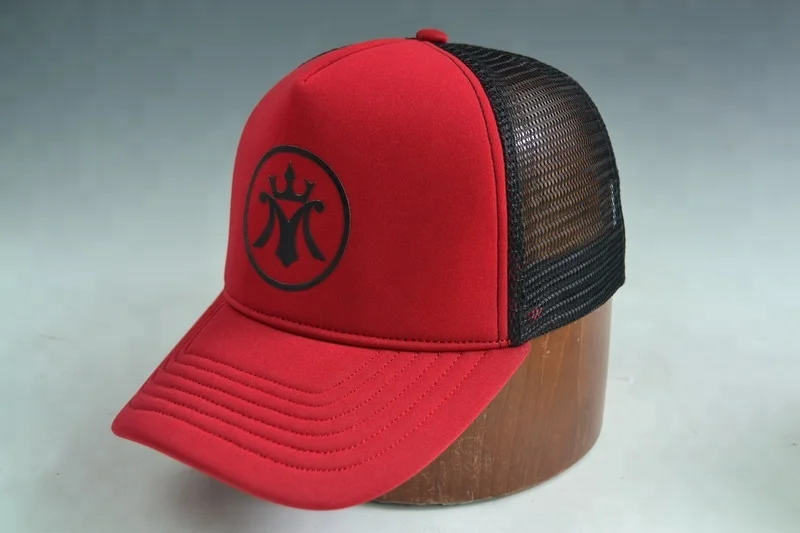 Red high quality  Baseball Cap and Hats forOutdoor Summer Golf  Trucker Cap