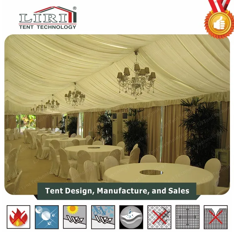 40x60m Big Aluminum Frame Traditional Party Wedding Tents with Sidewalls for Sale