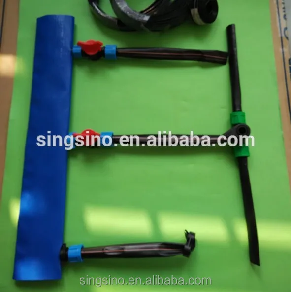 
Drip Irrigation Kit PVC Hose Medium Lay Flat Pipe for Agriculture Farm Tools 