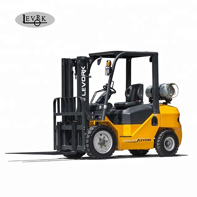 
1.5 ton 2.5 ton 3 ton 3.5 ton 3m 5 m 4.5m 3 stage triple mast New Hot Sale LPG forklift 