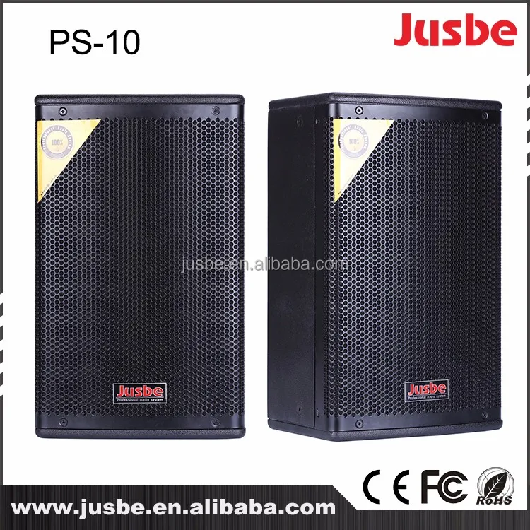Factory wholesale 10 inch 200w professinal audio speaker sound box EV speaker for music bar disco