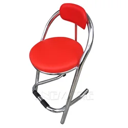 Vintage stainless arcade  bar stool  chair for sale