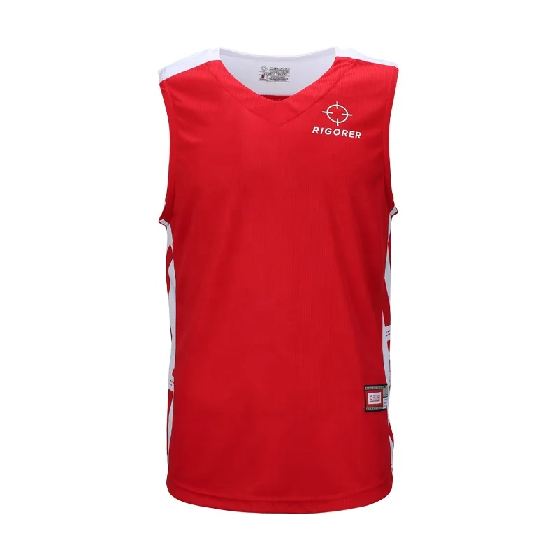 Rigorer sports jersey new model basketball school uniform design best selling items 2018