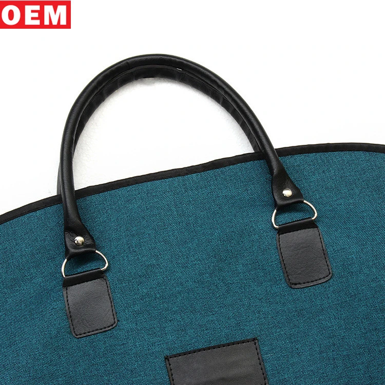 
Wholesale Customized Foldable Handbag Zipper Ladies Travel Suit Garment Bags With Logo 