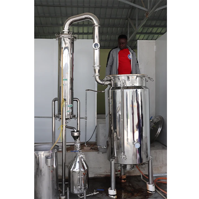 rosemary oil extract herb juice extractor machine distiller for essential oils