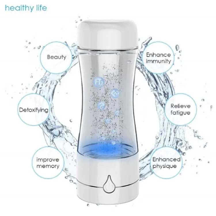 
2019 new design nafion 117 model hydrogen water bottle generator for healthy drinking use 