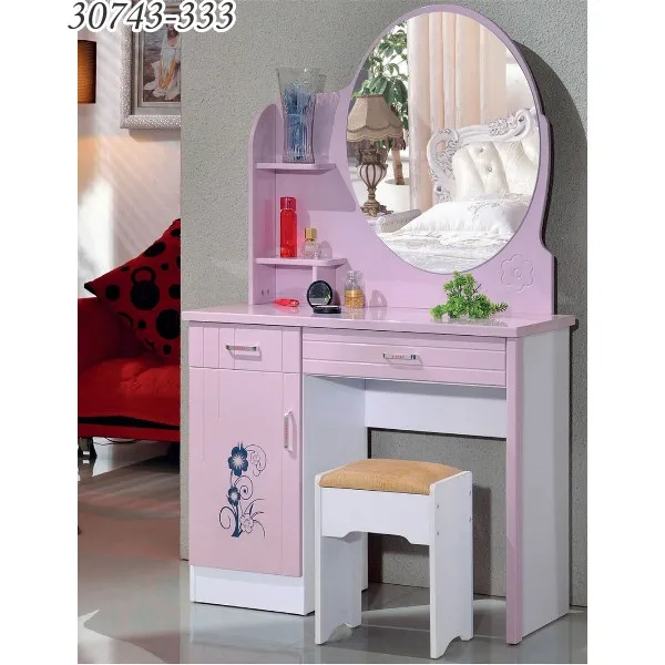 
Деревянный туалетный столик с зеркалом, мебель для спальни 30743-333-PK 