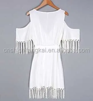  Лидер продаж в США Канаде ЕС популярное Клубное платье с бахромой и кисточками для клубной вечеринки танцевальная одежда танцевальный костюм Пляжное Платье