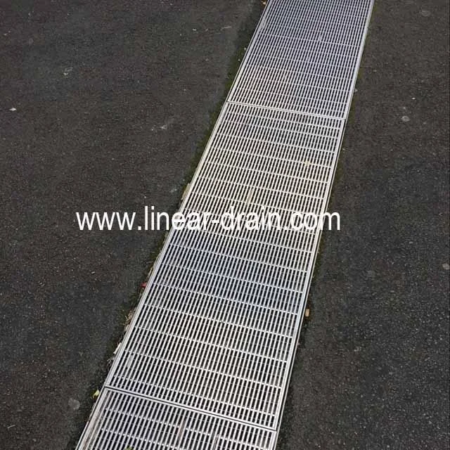Линейные дренажные решетки из нержавеющей стали