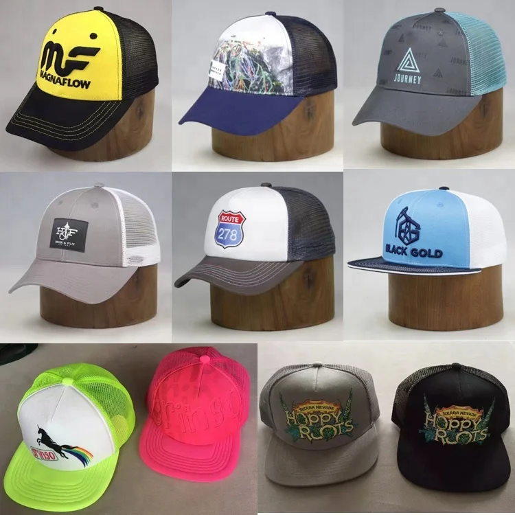 3d Puff Embroidery Suede Trucker Cap, Suede Trucker Hat, Trucker Hat Mesh