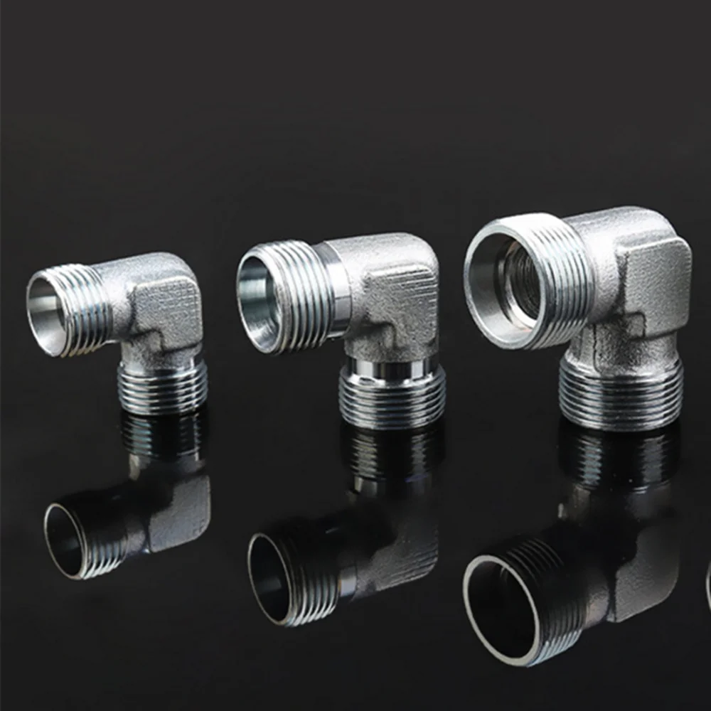 90 Deg Elbow Hydraulic Tube Connector Parker W08S W12S 14S 16S 20S 25S 30S 38S