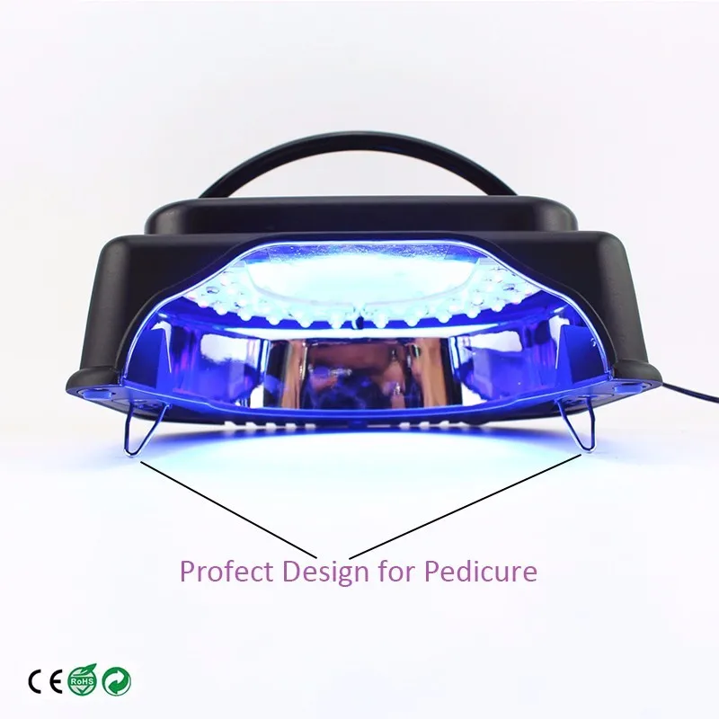 iBelieve Factory price OEM 64w cordless LED nail lamp