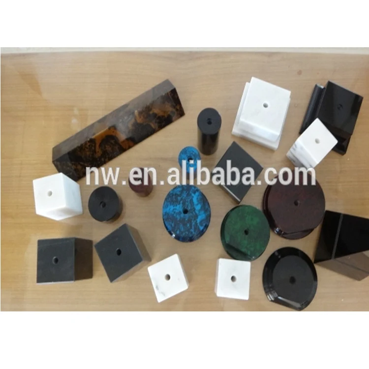 Newest design marble base for sculptures