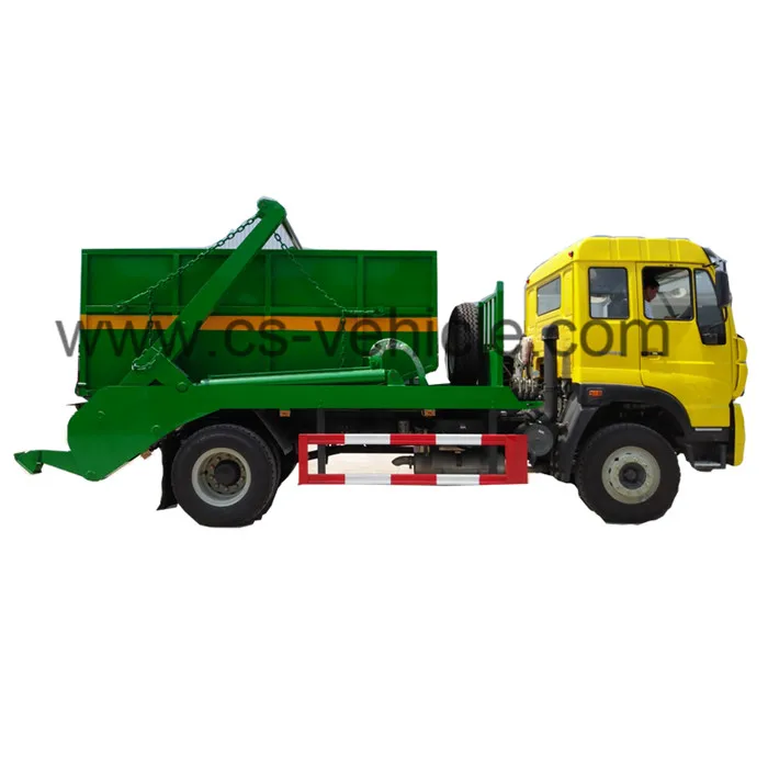 10CBM Swing Arm Garbage Truck HOWO Skip Loader Refuse for Sale