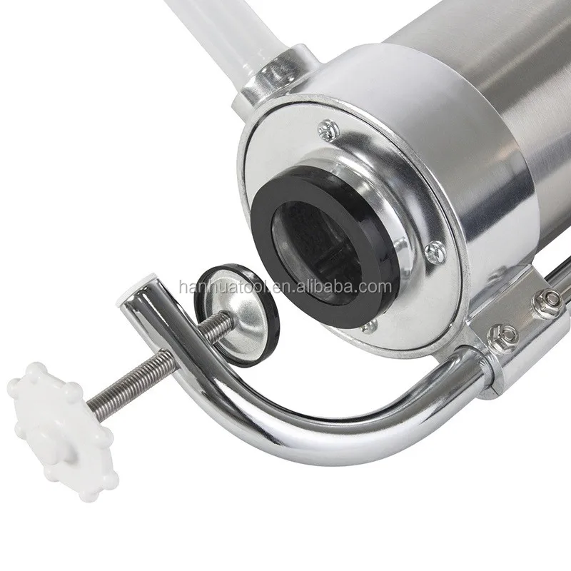 3,0 кг ручной колбасный шприц, вертикальный наполнитель колбасы из нержавеющей стали