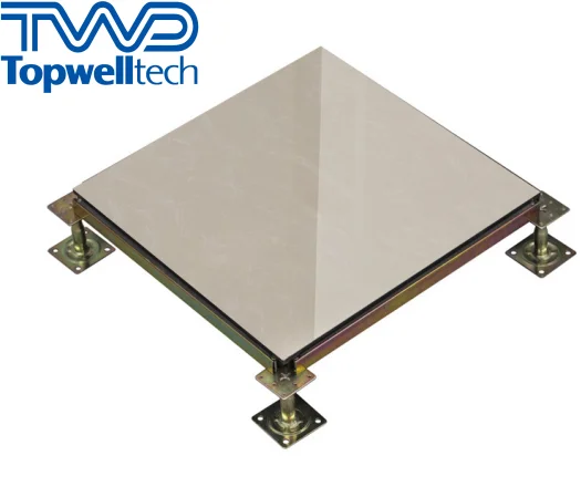 
China Manufacturer Anti-Static Ceramic Raised Access Floor HPL Covering Anti-Static Data Raised Floor For Data Center 